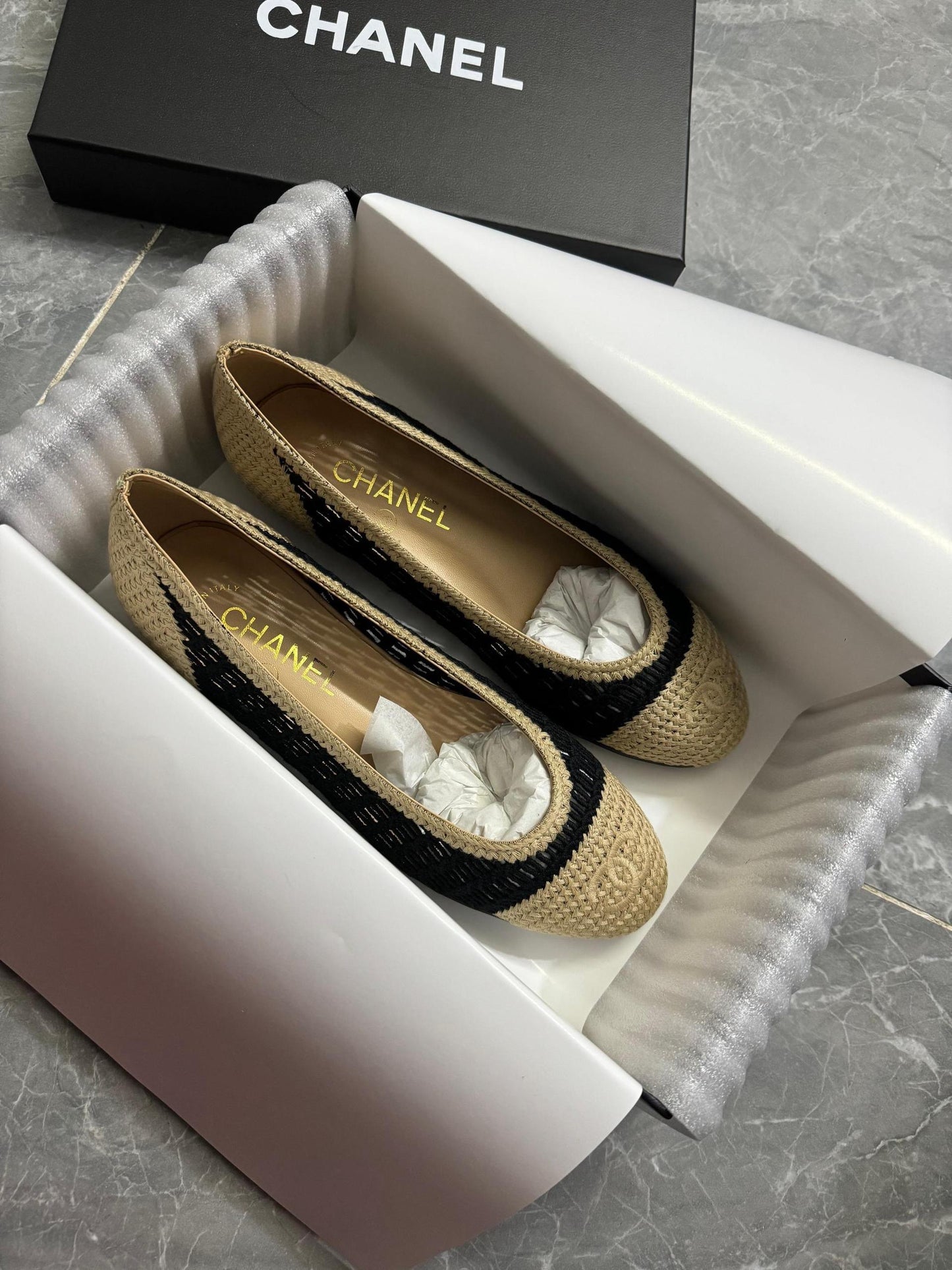 Chanel ballet flats