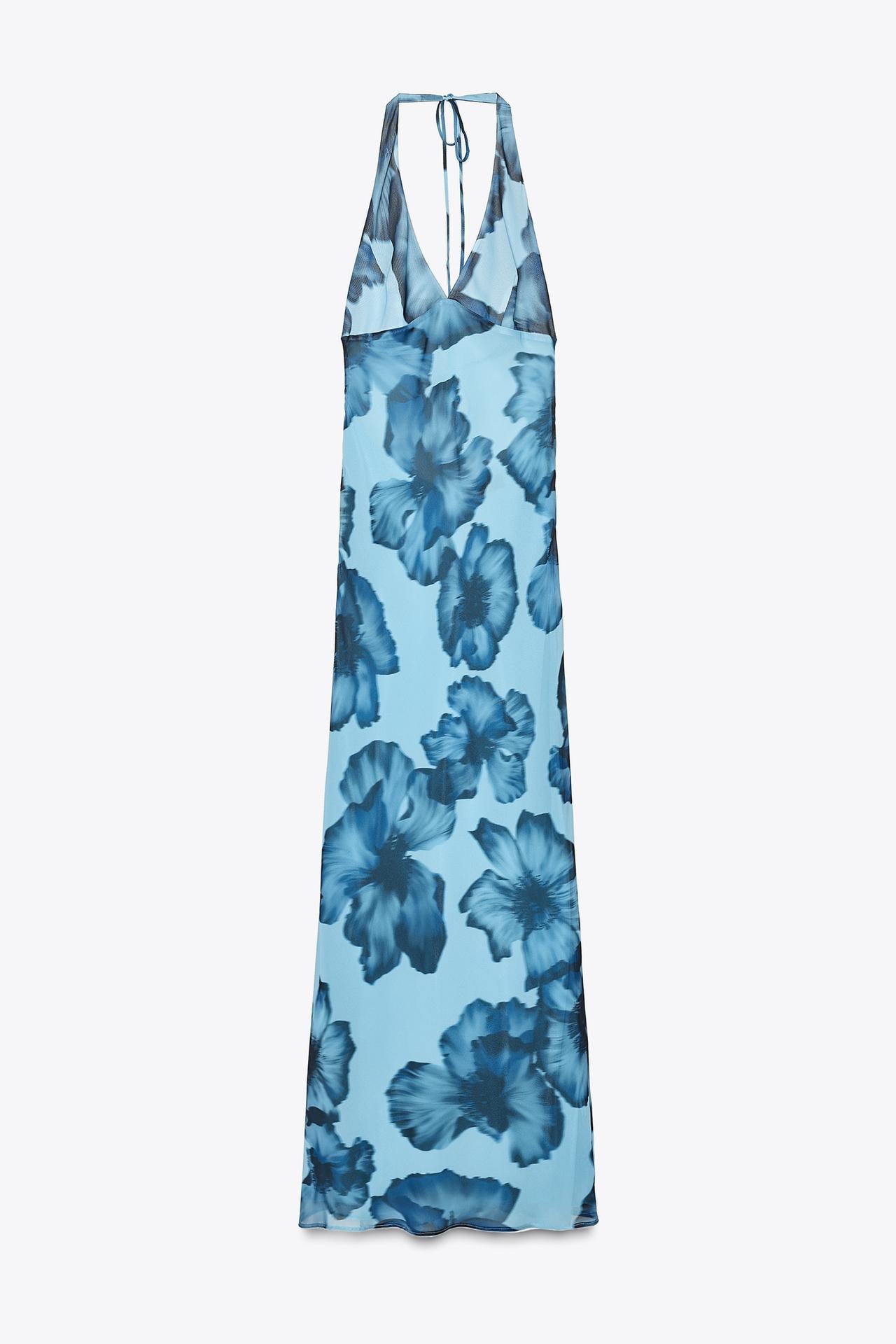 Halter Printed Dress