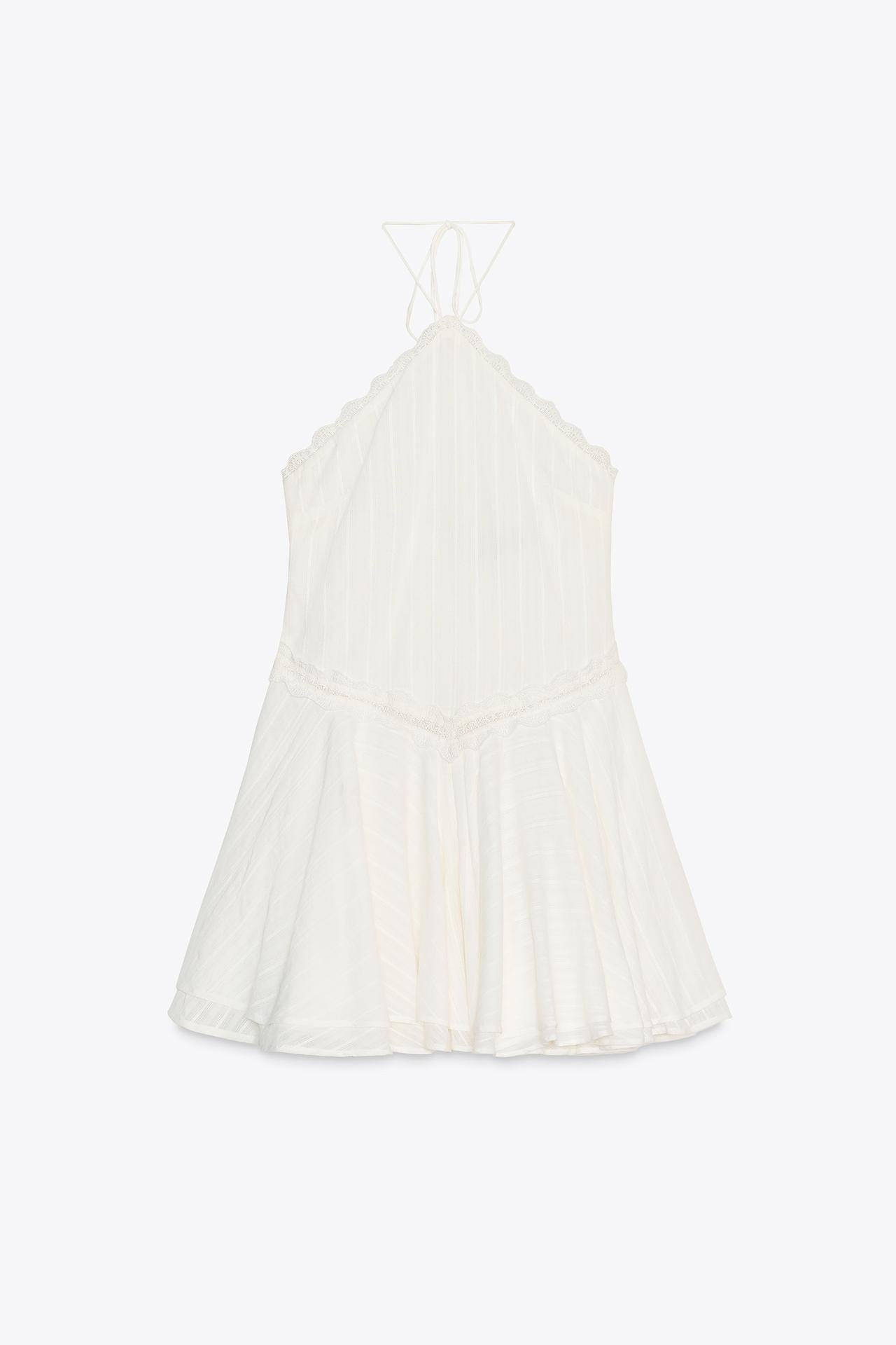 Robe Courte Halter Dress
