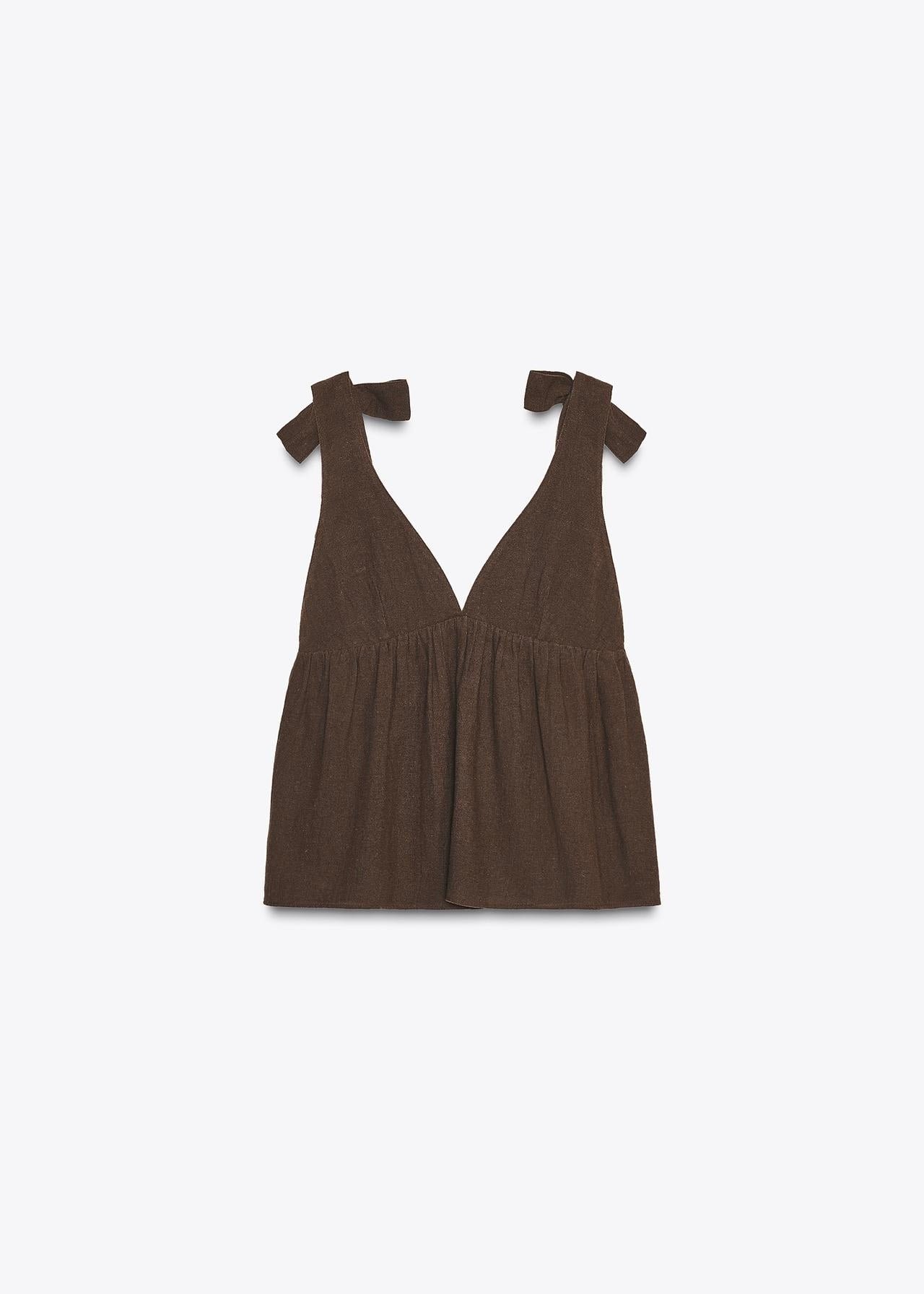Bow Top And Downstring Shorts