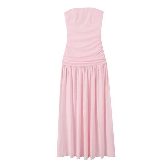 Ruffled Pink Dress