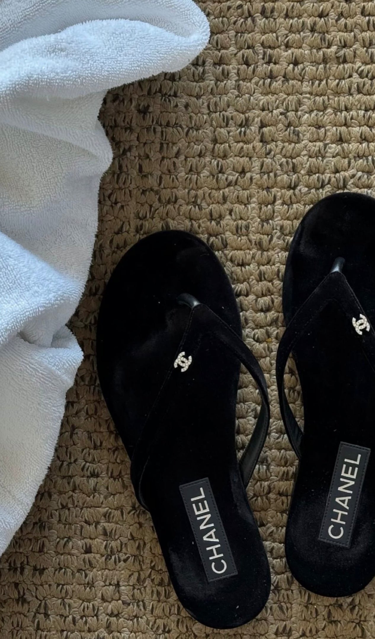Chanel Flips Suede