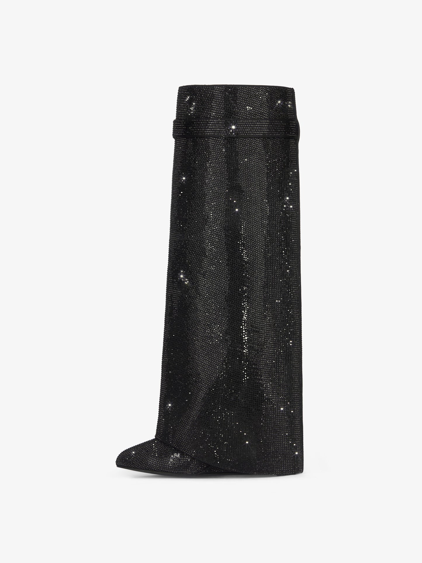 Shark Lock boots with strass