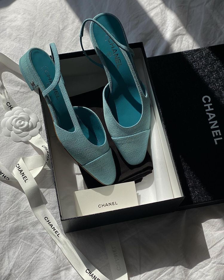 Slingback Chanel Flats