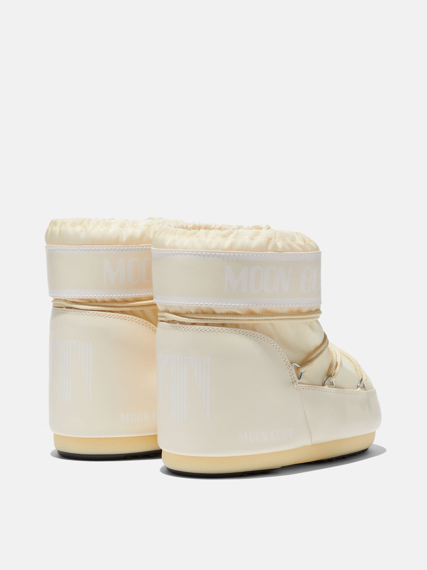 Creamy Moon Boots