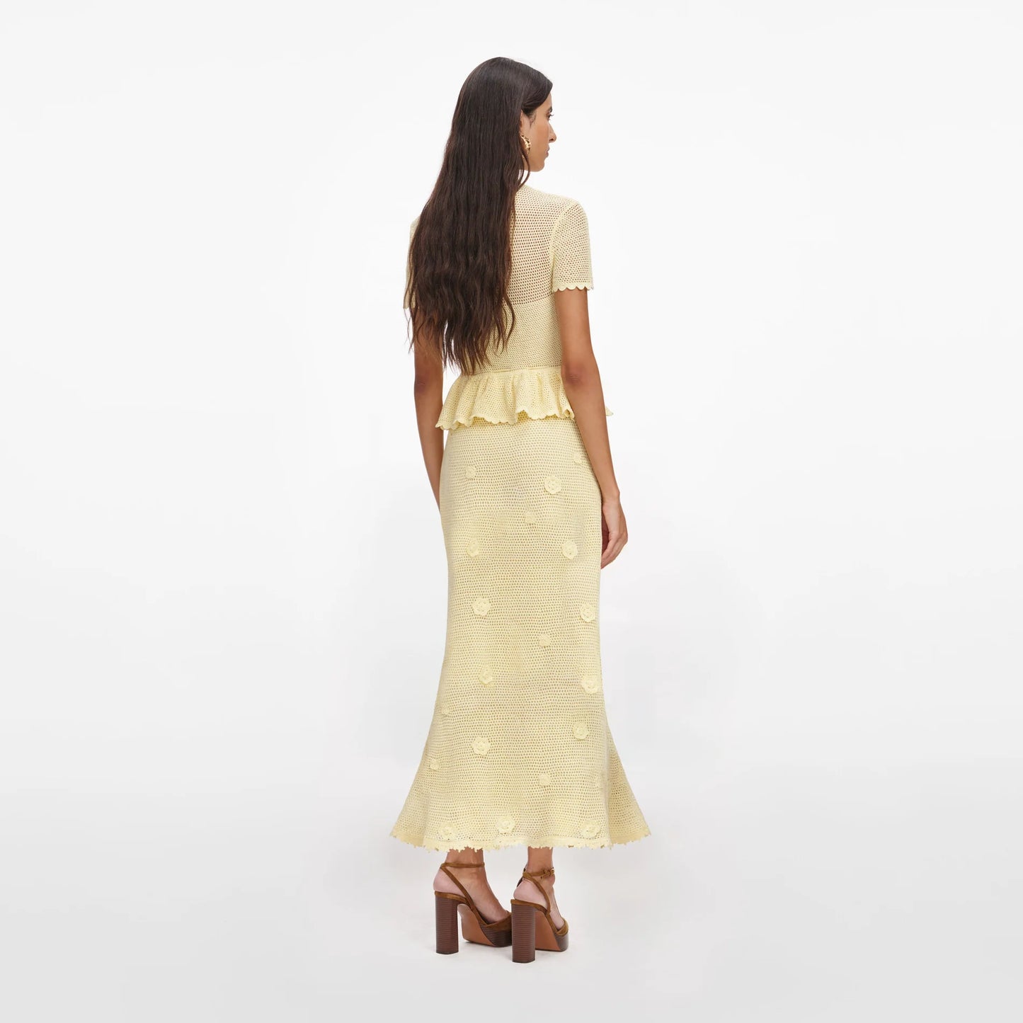 Yellow Floral Dress