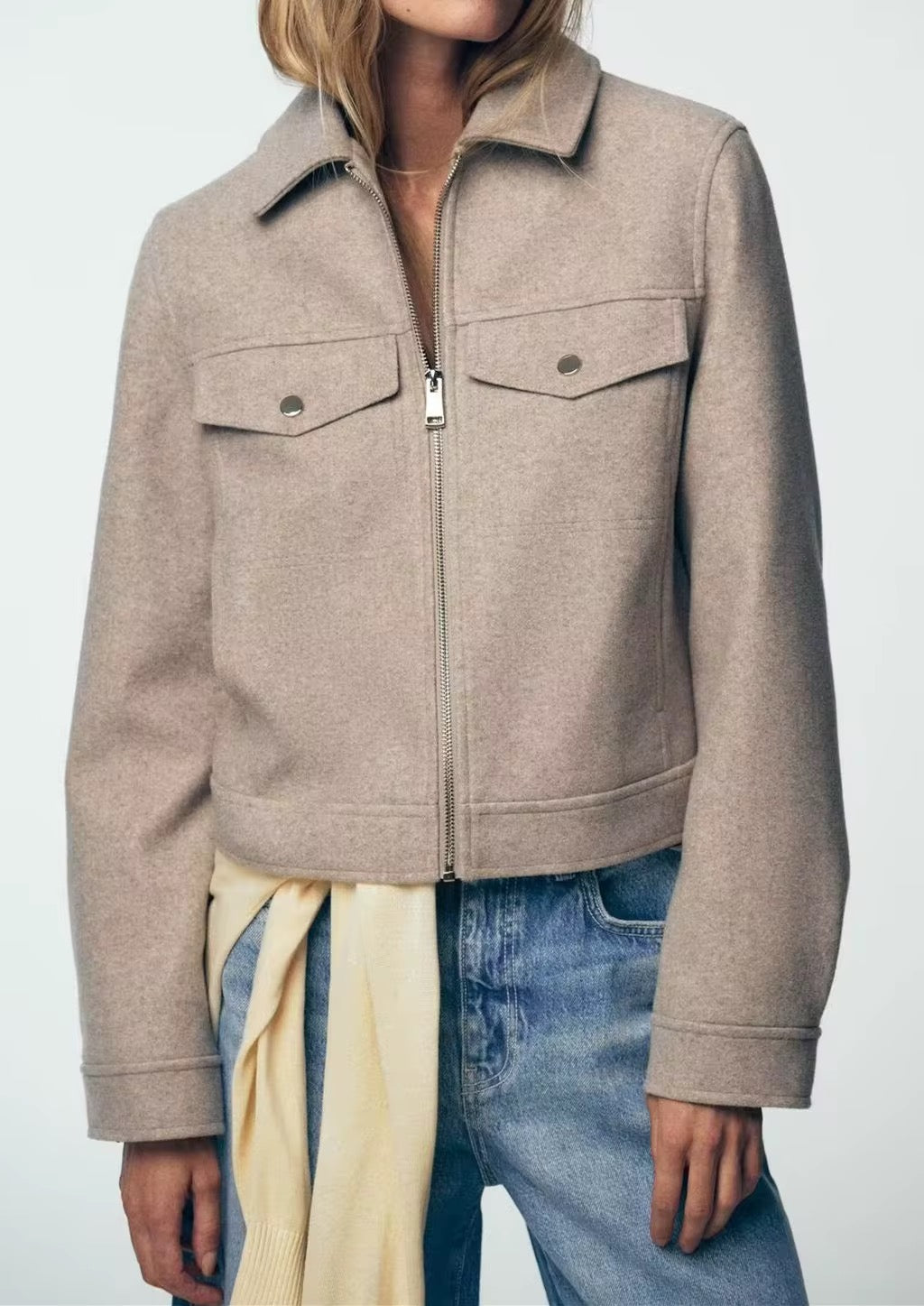 Soft Zip Up Jacket