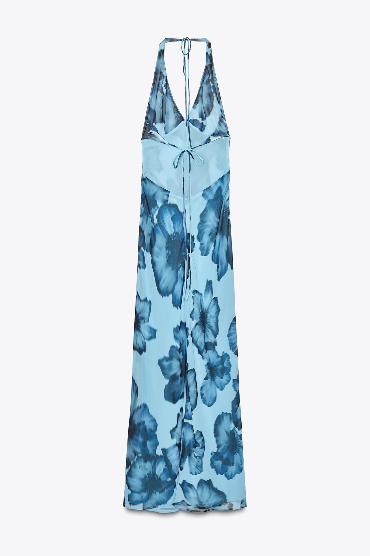 Halter Printed Dress