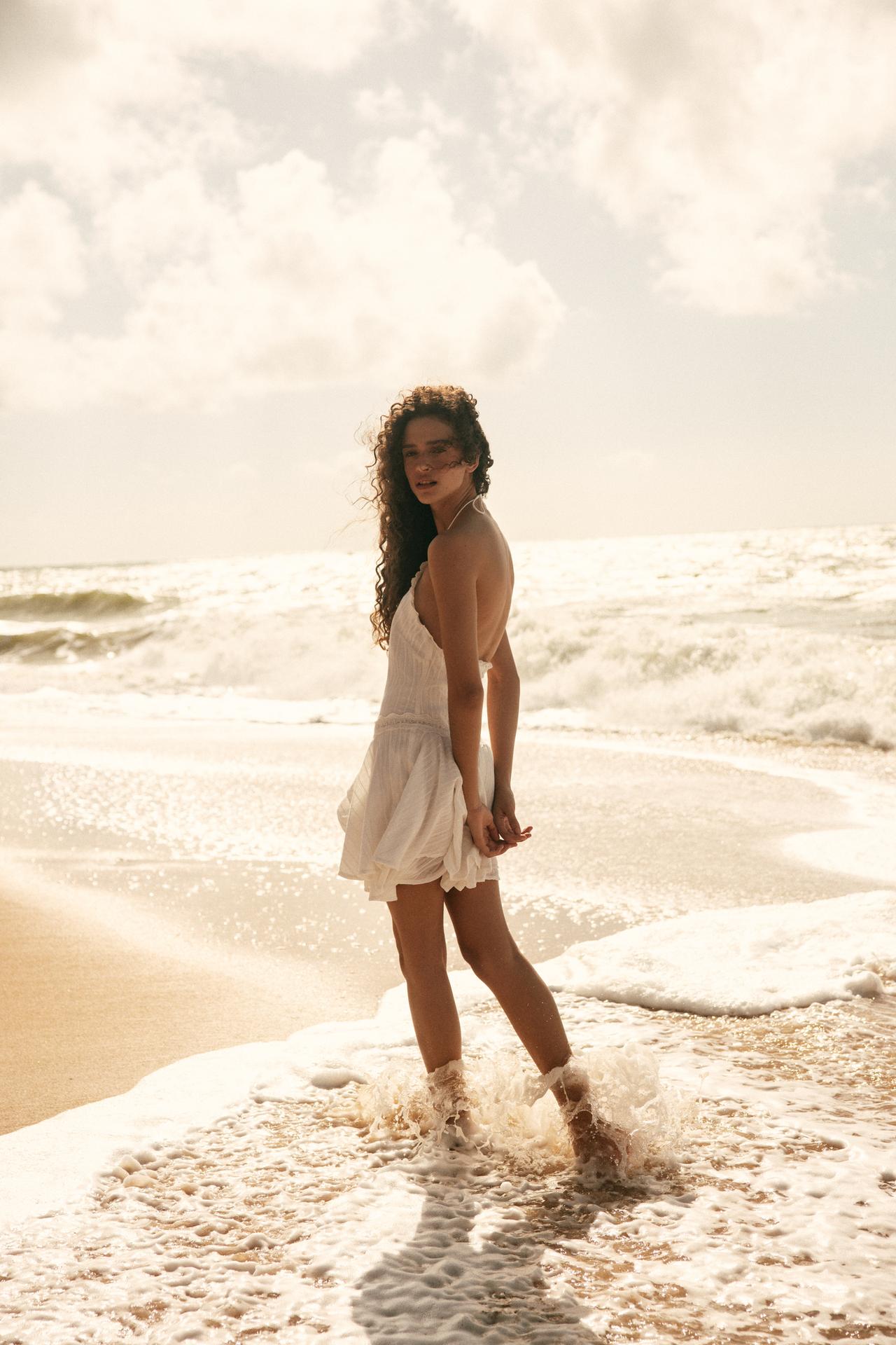 Robe Courte Halter Dress