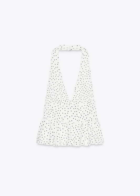 Polka Dots Halter Top