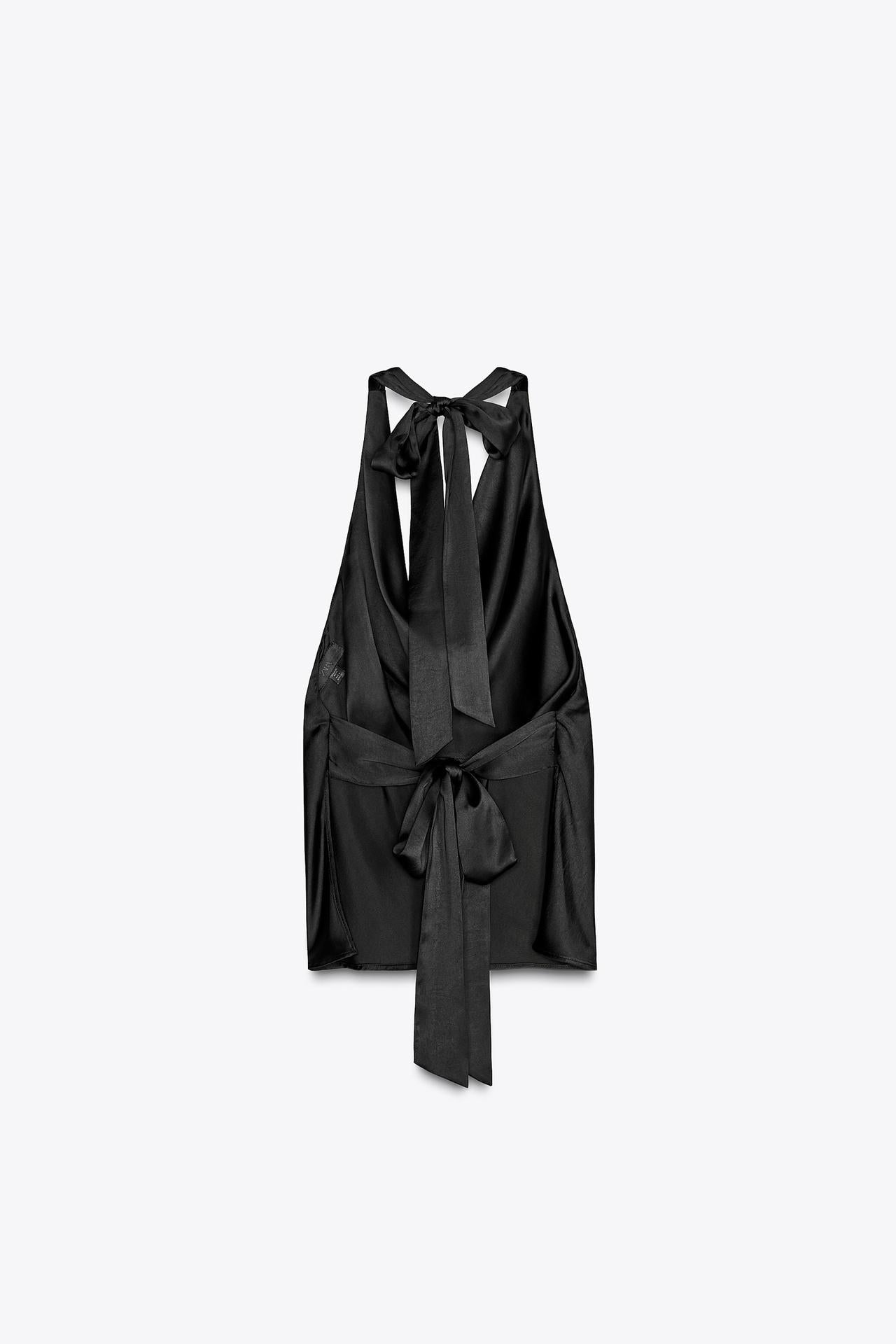 Satin Halter Top
