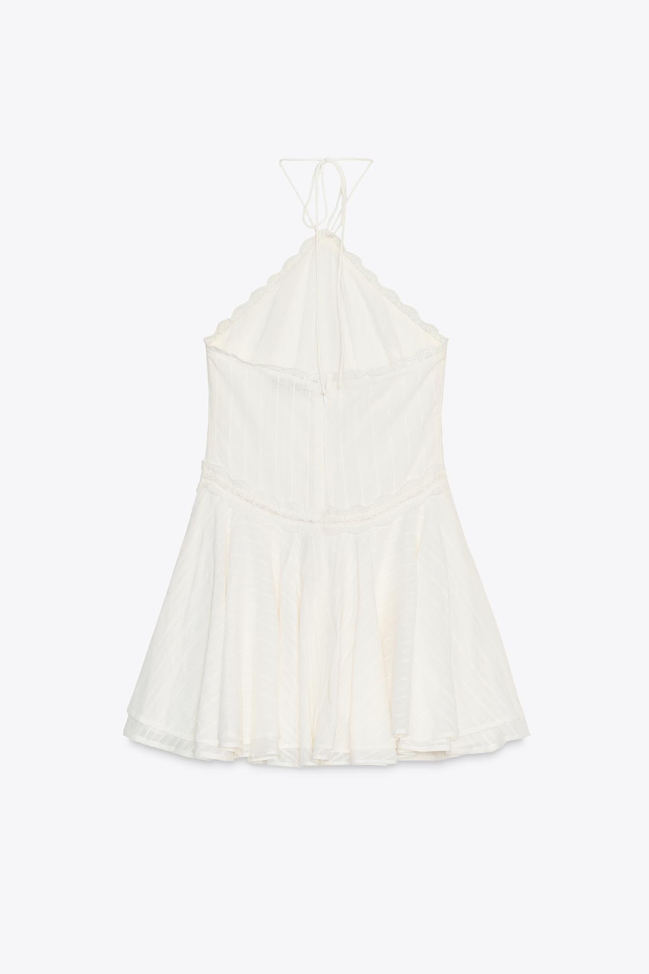 Robe Courte Halter Dress