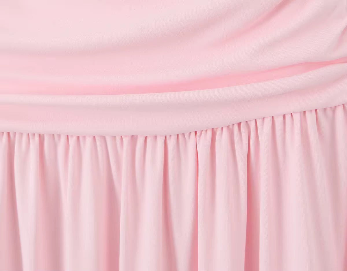 Ruffled Pink Dress