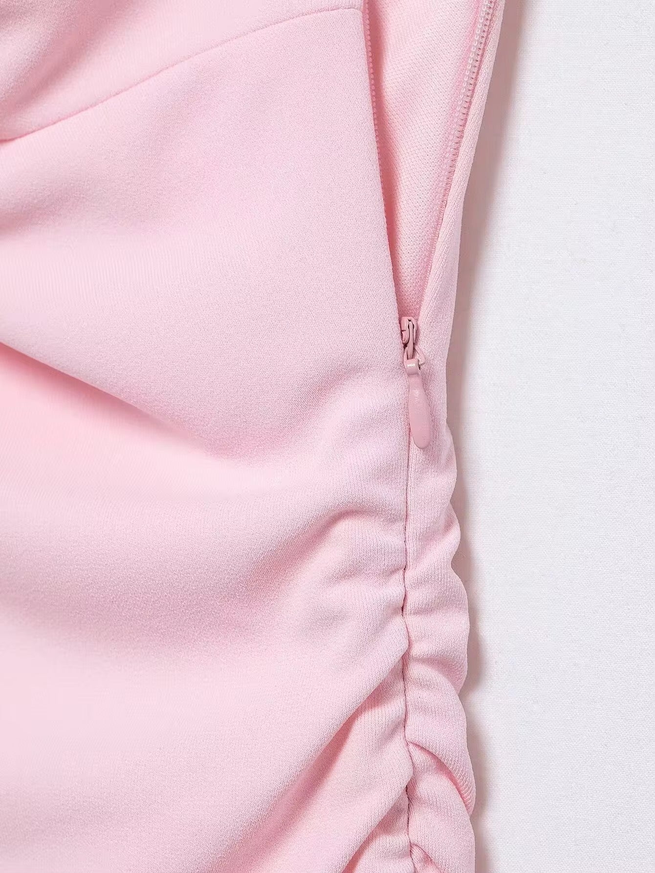 Ruffled Pink Dress
