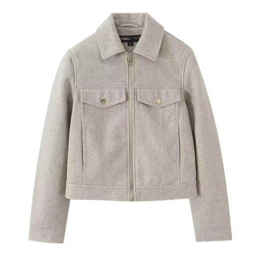 Soft Zip Up Jacket