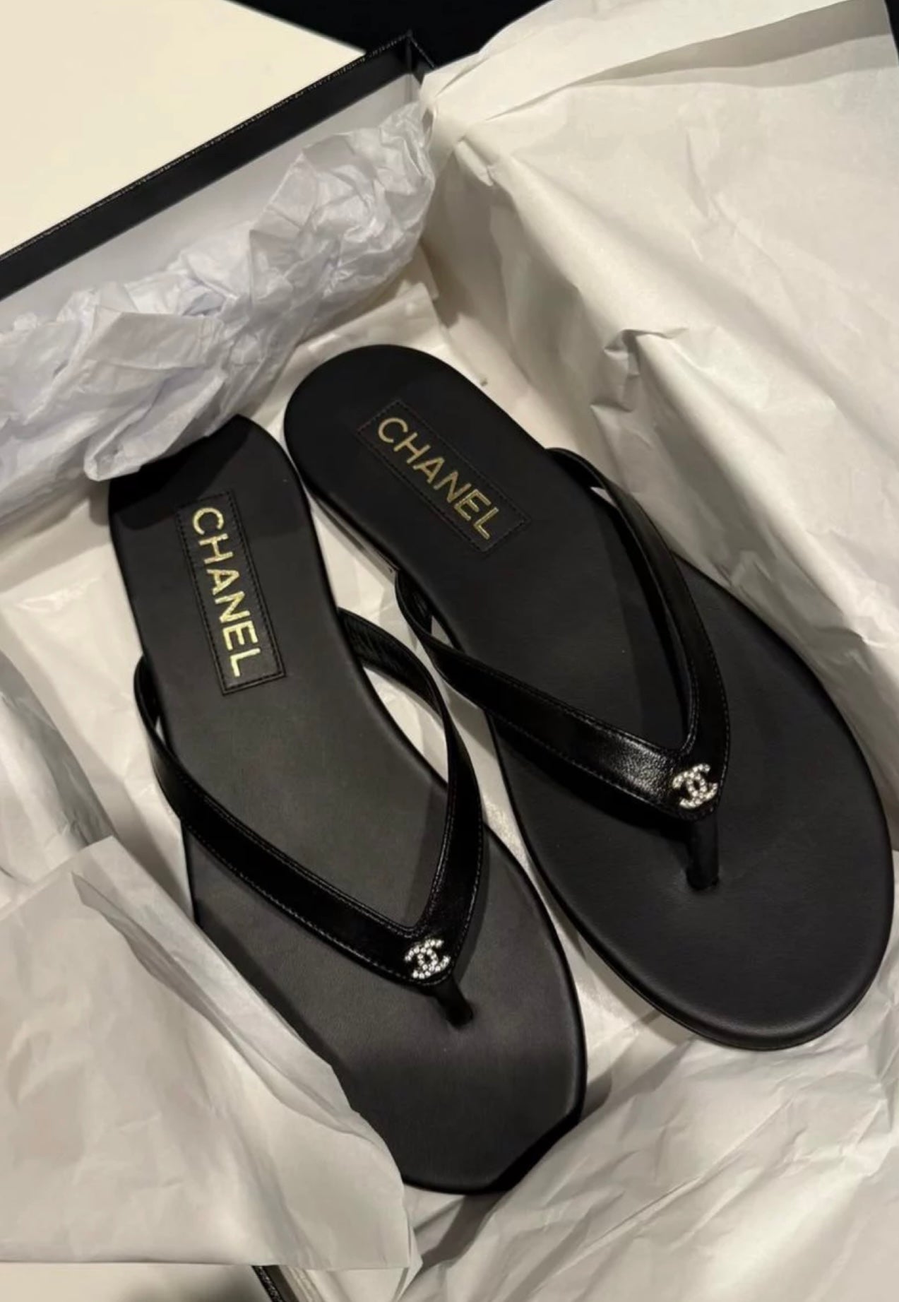 Chanel Flips Leather