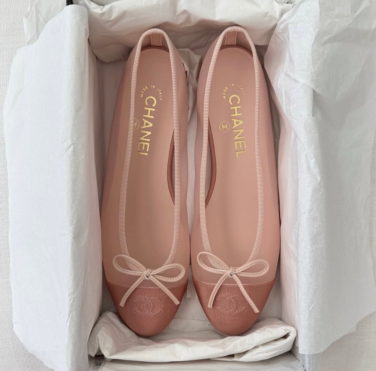 Chanel ballet flats