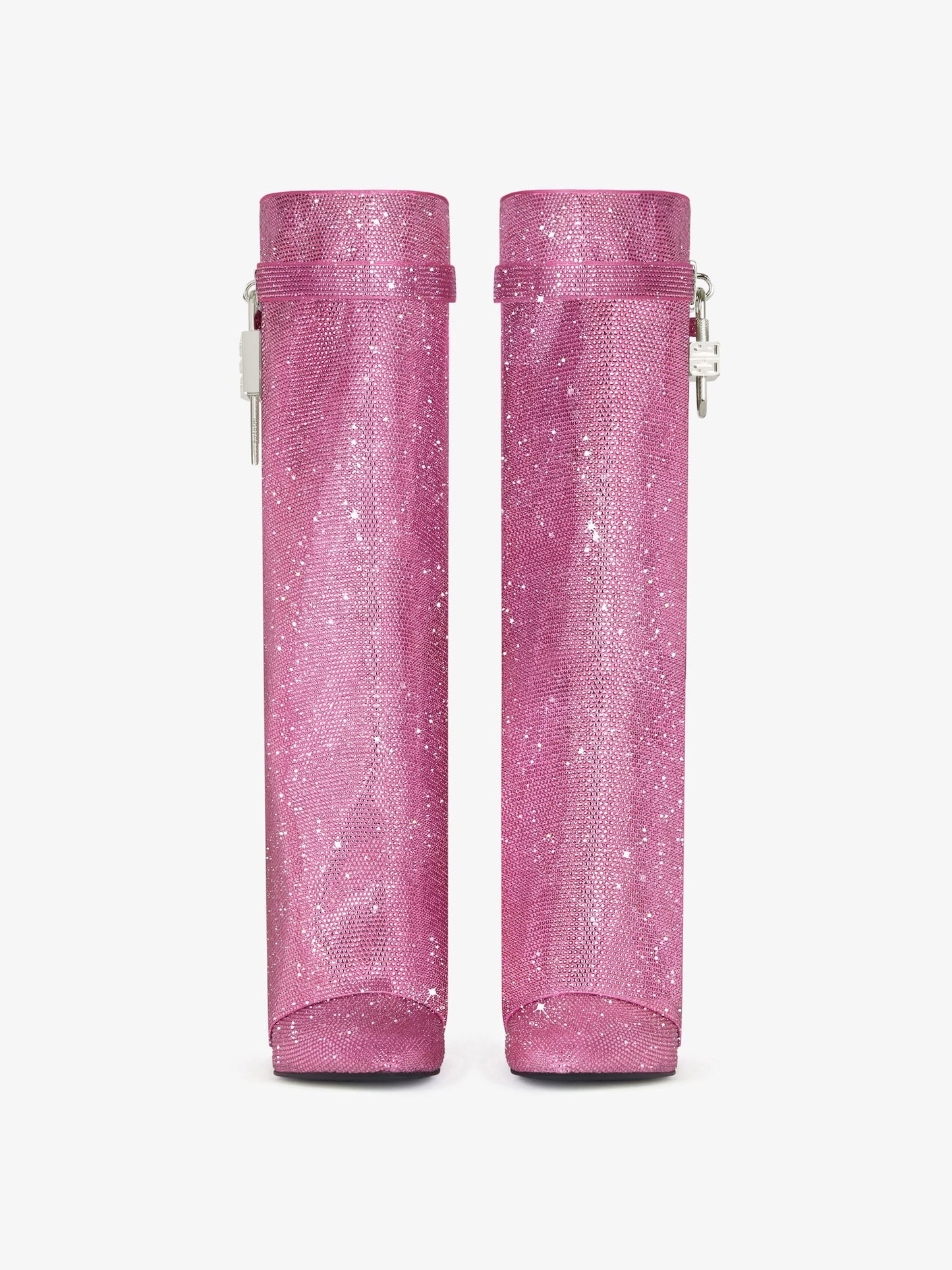 Shark Lock boots with strass