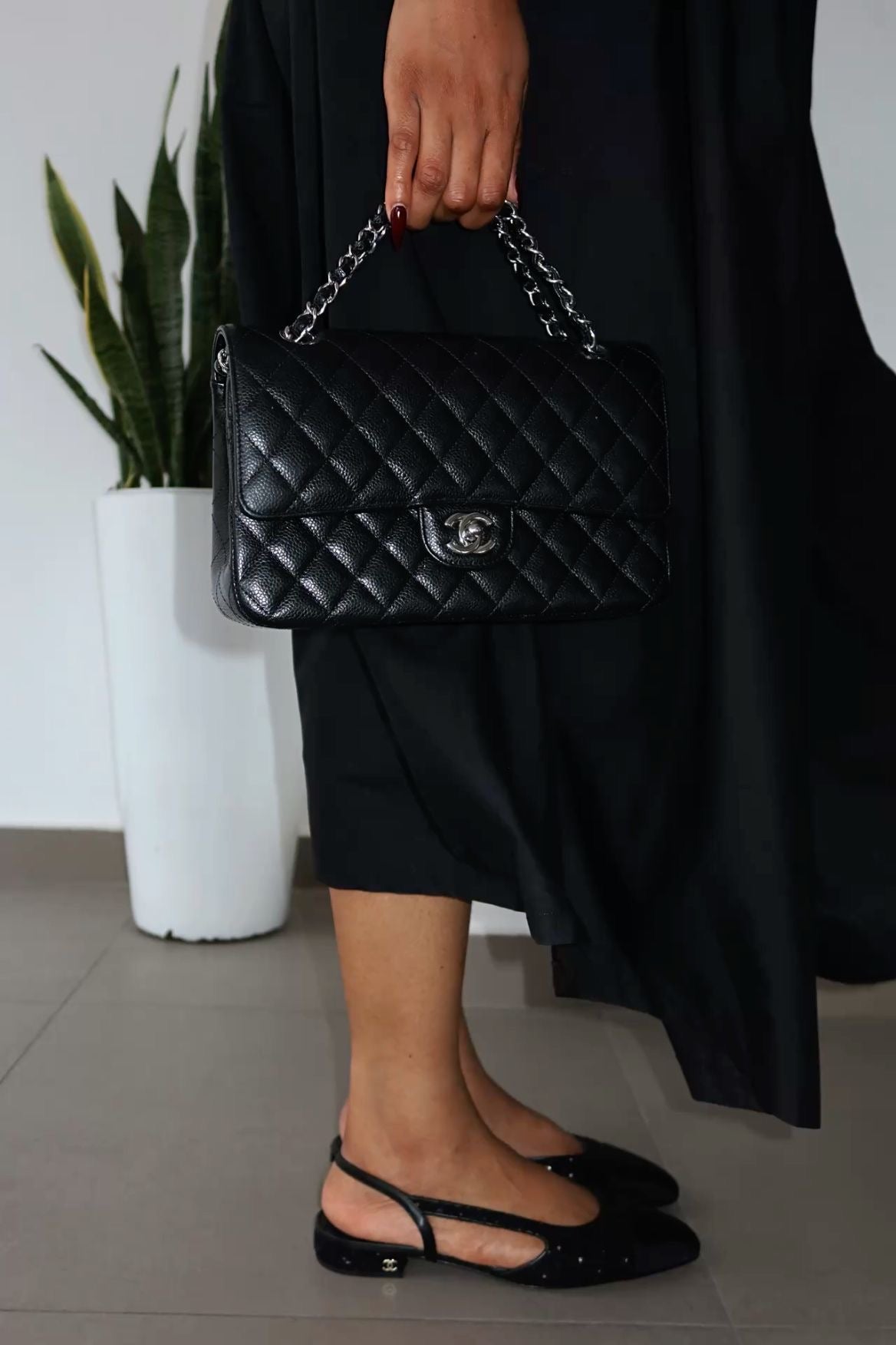 Slingback Chanel Flats