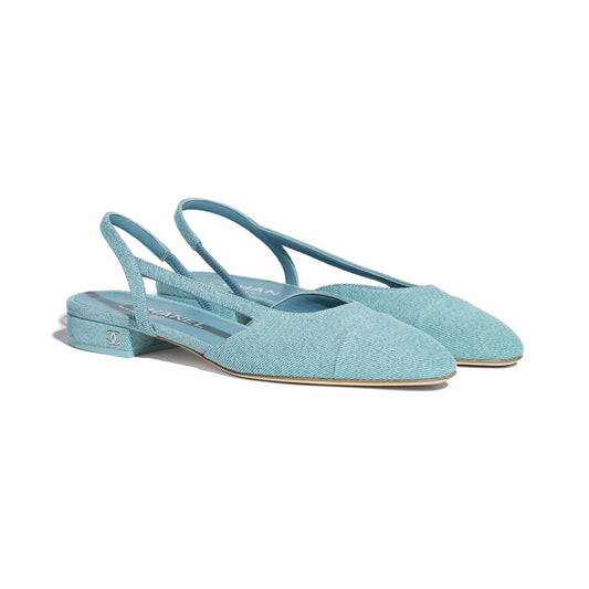 Slingback Chanel Flats