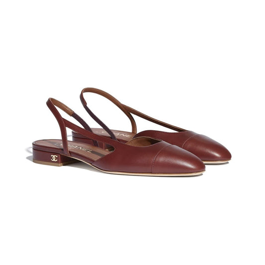 Slingback Chanel Flats
