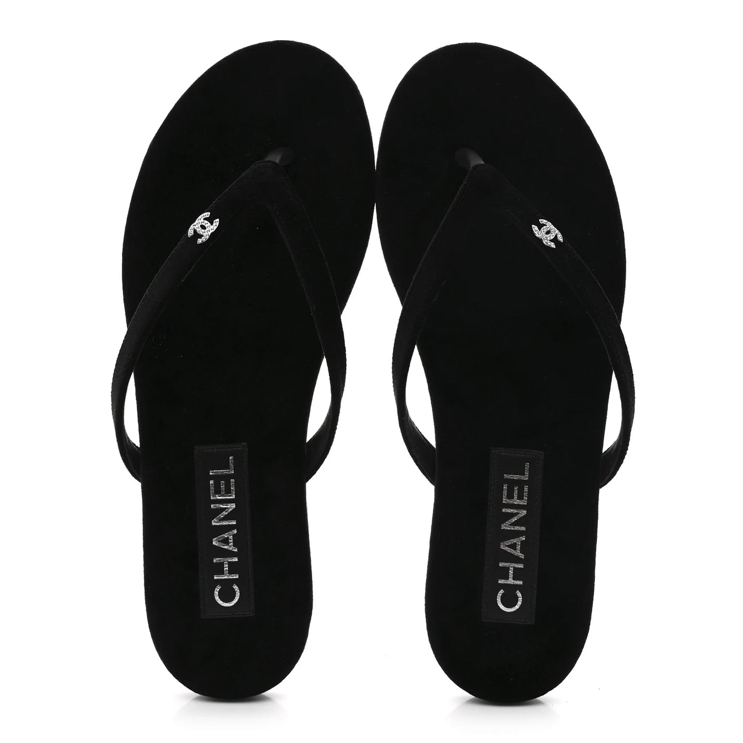 Chanel Flips Suede