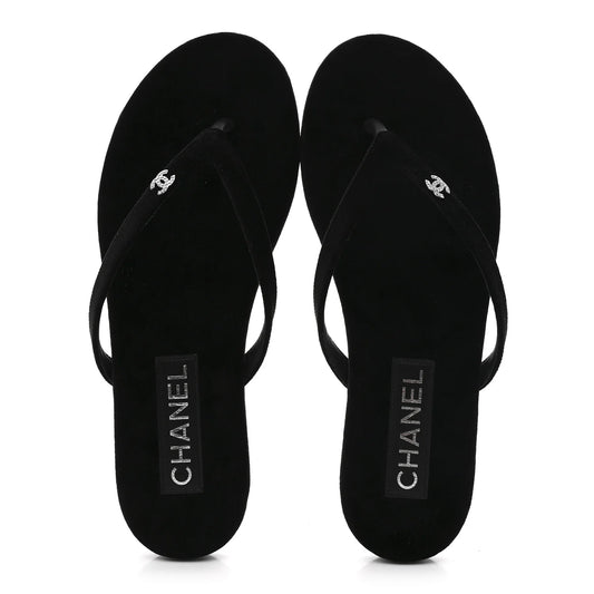 Chanel Flips Suede