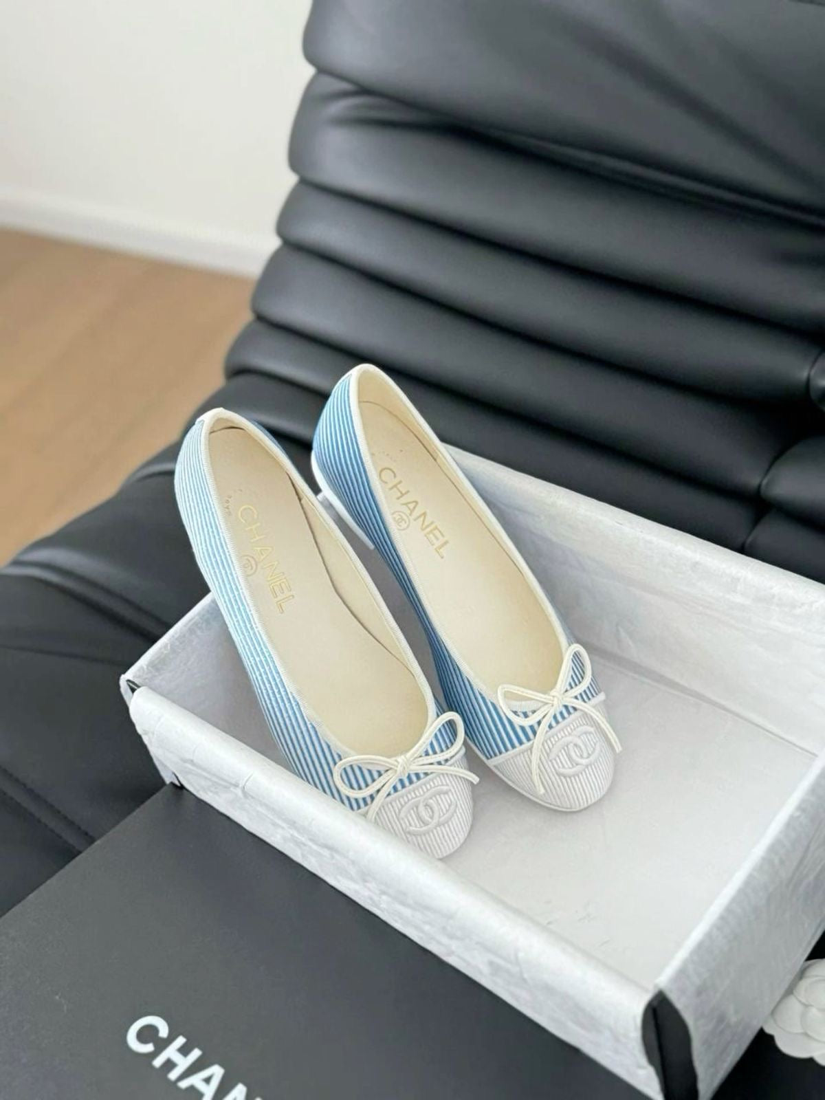 Chanel ballet flats