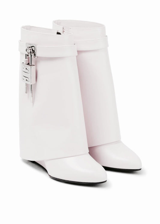 Givenchy ankle white boots