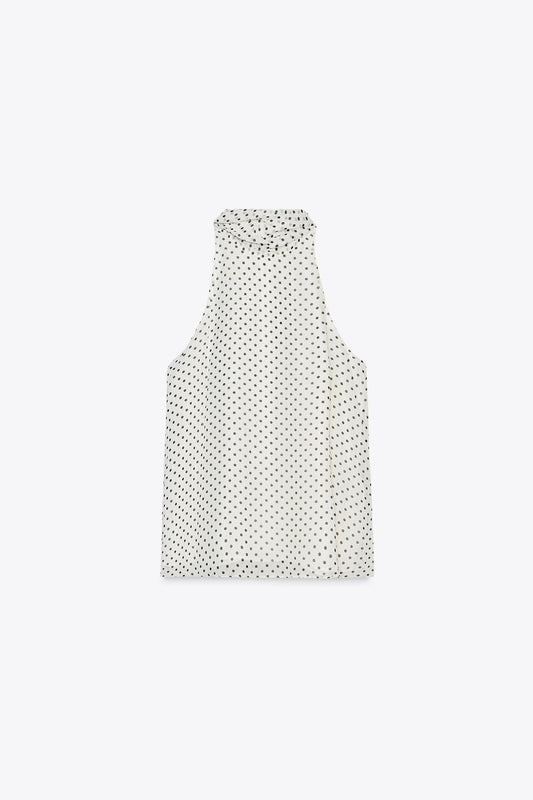 Polka Dot Halter Top