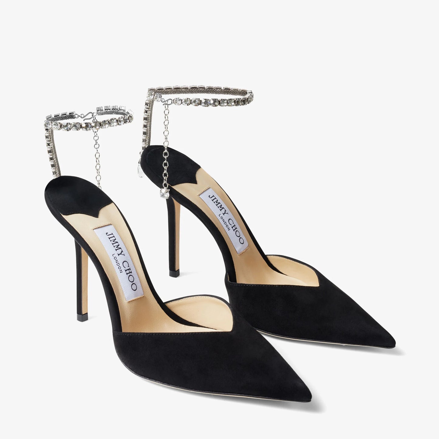 Jimmy Choo With Crystal Embellishment