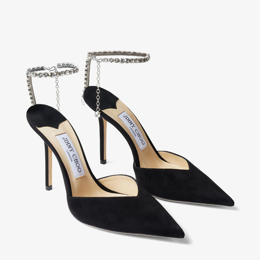 Jimmy Choo With Crystal Embellishment