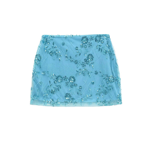 Sequin Mini Skirt