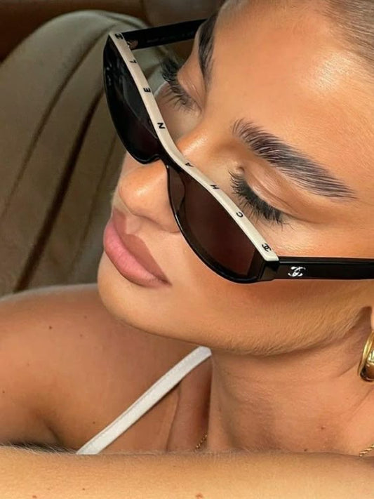 Chanel Oval Sunglasses