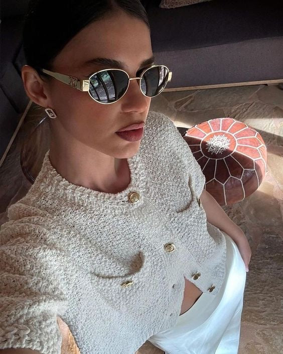 Celine Silver Glasses