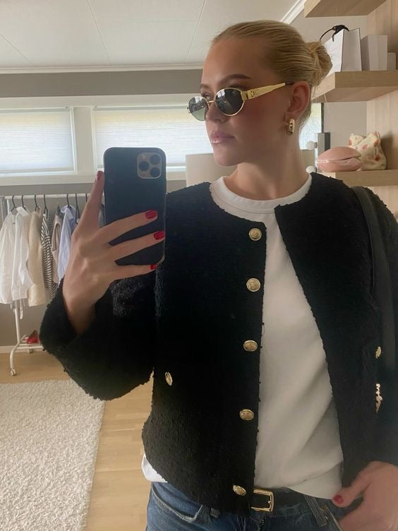 Celine Gold Glasses