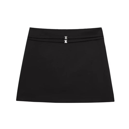 Black skirt