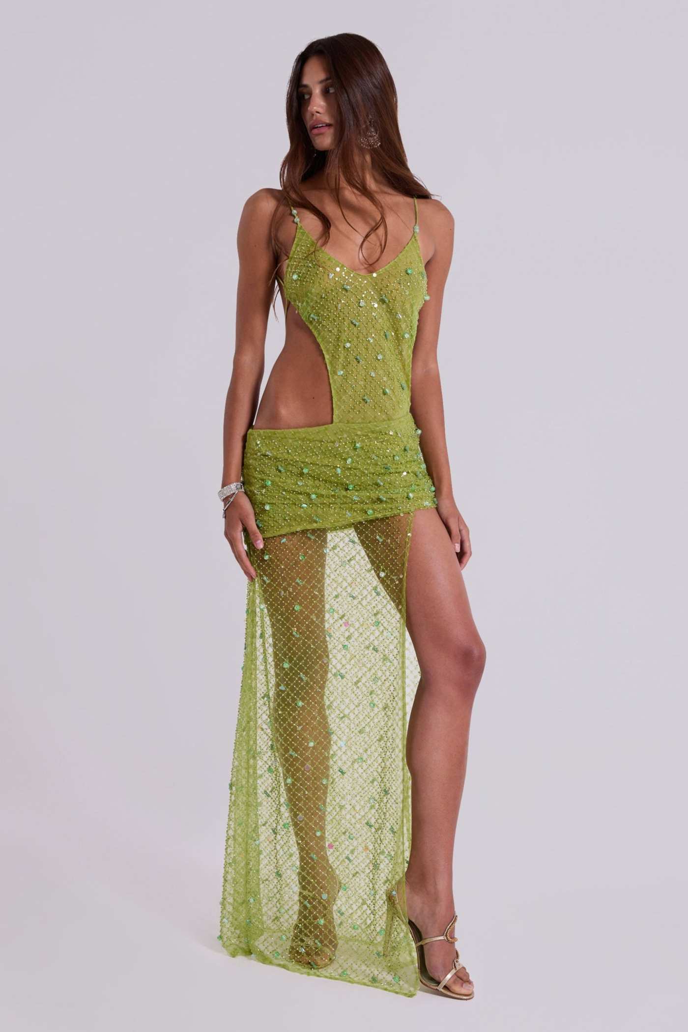 Jadedldn hand beaded dress