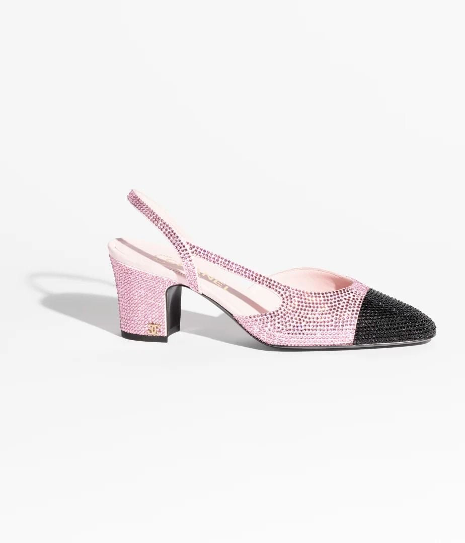 Strass Chanel Slingback