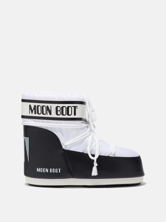 Low White Moon Boot