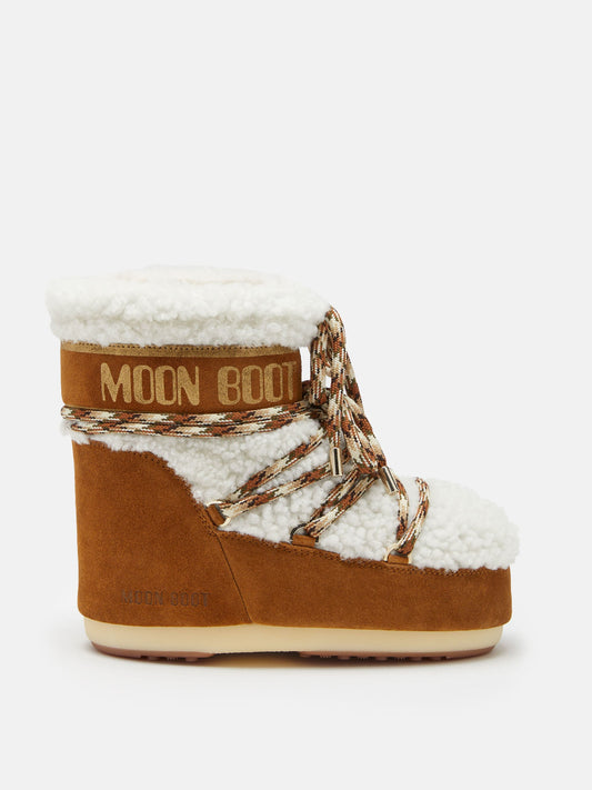 Shearling Low Moon Boots