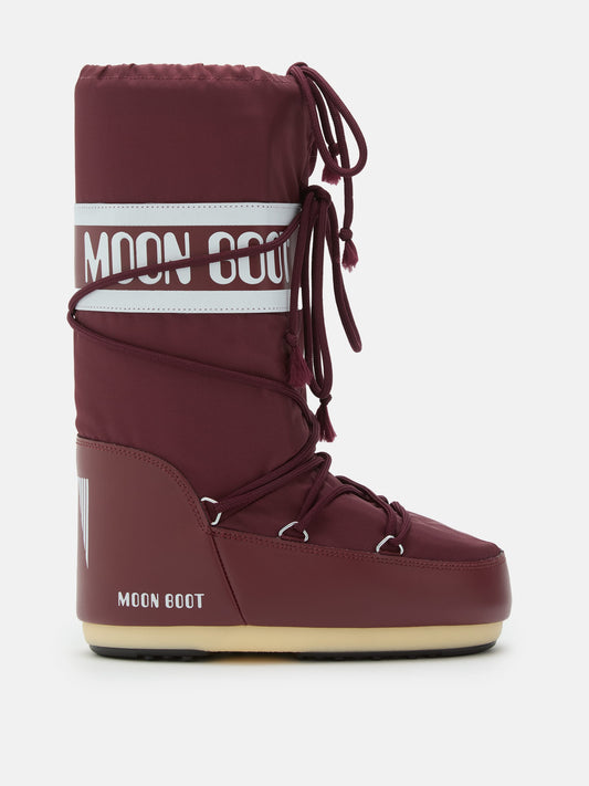 Burgundy High Moon Boots