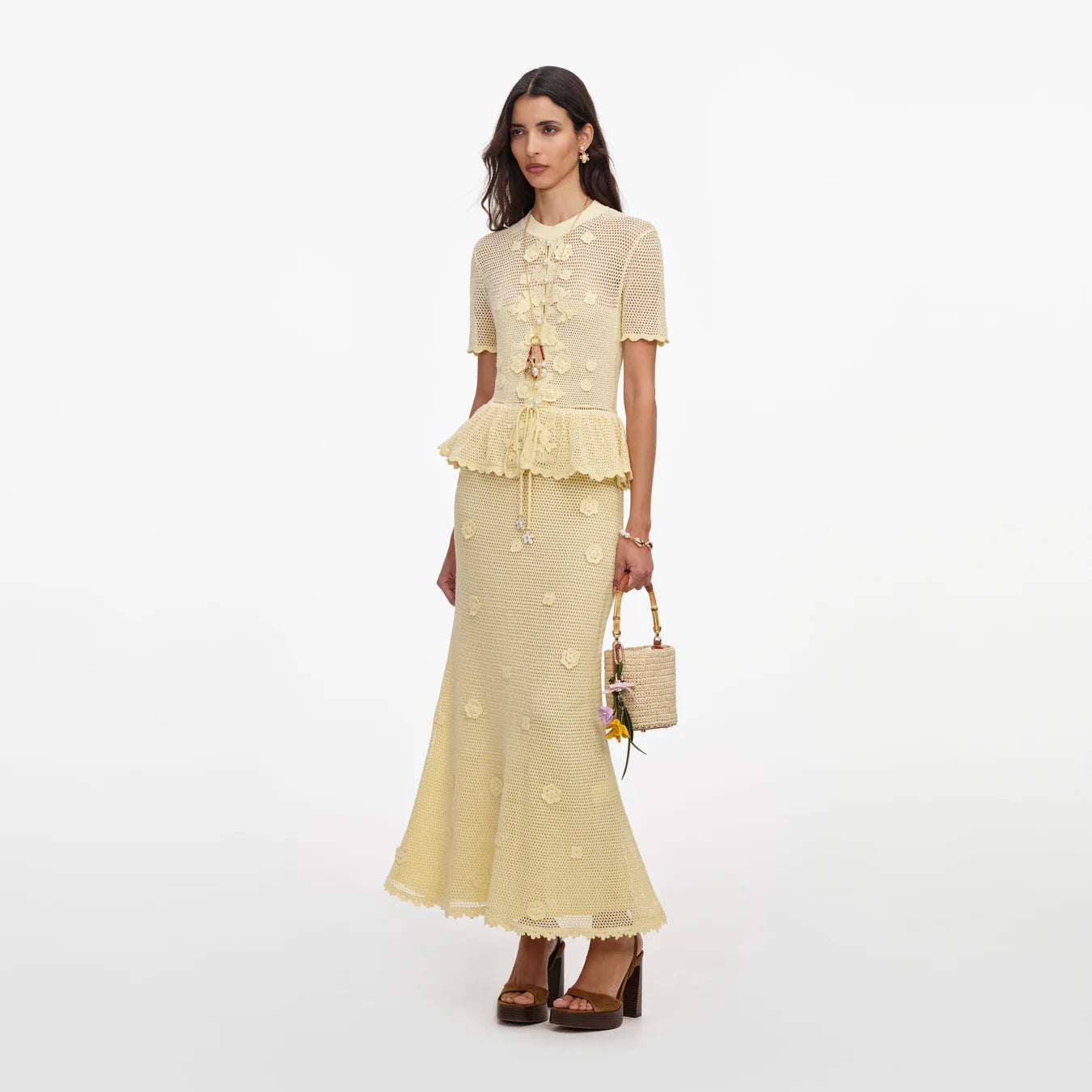 Yellow Floral Dress